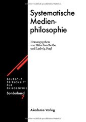 book Systematische Medienphilosophie