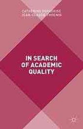 book In search of academic quality