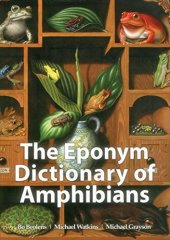 book The Eponym Dictionary of Amphibians