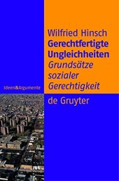 book Gerechtfertigte Ungleichheiten. Grundsätze sozialer Gerechtigkeit