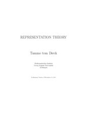 book Representation theory [Lecture notes]