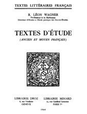 book Textes d’étude (ancien et moyen français)