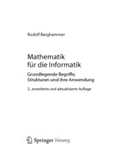 book Mathematik für die Informatik: Grundlegende Begriffe, Strukturen und ihre Anwendung