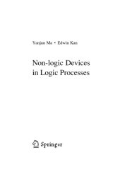 book Non-logic Devices in Logic Processes