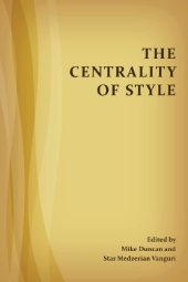 book The Centrality of Style