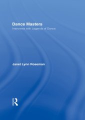 book Dance Masters: Interviews with Legends of Dance