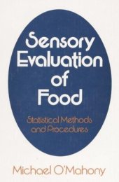 book Sensory Evaluation of Food: Statistical Methods and Procedures