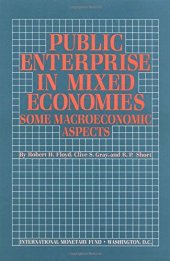 book Public Enterprise in Mixed Economies Some Macroeconomic Aspects