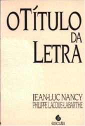 book O título da letra