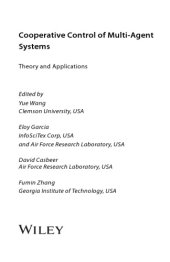 book Co-Operative Control of Multi-Agent Systems. Theory and Applications