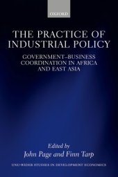 book The Practice of Industrial Policy