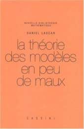 book La théorie des modèles en peu de maux