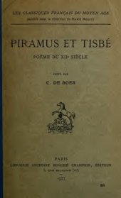 book Piramus et Tisbé, poème du XIIe siècle