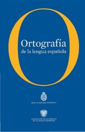 book Ortografía de la lengua española