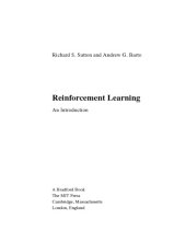 book Reinforcement Learning. An Introduction