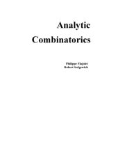 book Analytic Combinatorics