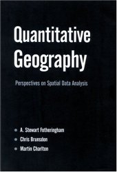 book Quantitative Geography: Perspectives on Spatial Data Analysis