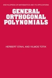 book General Orthogonal Polynomials