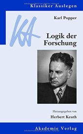 book Karl Popper: Logik der Forschung