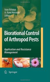 book Biorational control of arthropod pests: application and resistance management