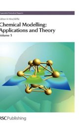 book Chemical modelling: applications and theory