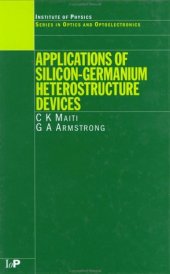 book Applications of silicon-germanium heterostructure devices