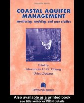 book Coastal aquifer management: monitoring, modeling, and case studies