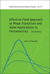 book Effective field approach to phase transitions and some applications to ferroelectrics