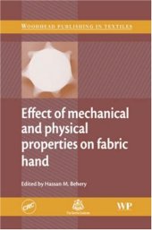 book Effect of mechanical and physical properties on fabric hand