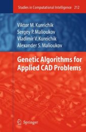 book Genetic algorithms for applied CAD problems