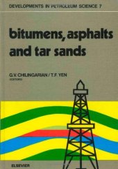 book Bitumens, asphalts, and tar sands