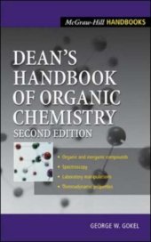 book Dean's handbook of organic chemistry