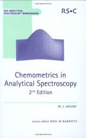 book Chemometrics in analytical spectroscopy