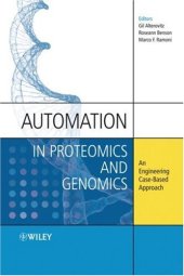 book Automation in proteomics and genomics: an engineering case-based approach