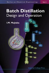 book Batch distillation: design and operation