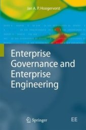 book Enterprise governance and enterprise engineering