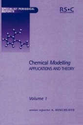 book Chemical modelling: applications and theory. Vol.1, A review of the literature published up to June 1999