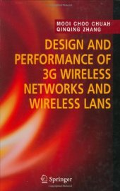 book Design and performance of 3G wireless networks and wireless LANs