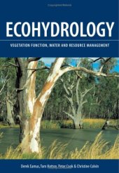 book Ecohydrology: vegetation function, water and resource management