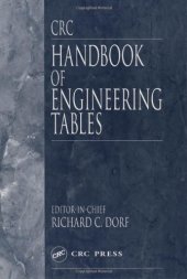 book CRC handbook of engineering tables