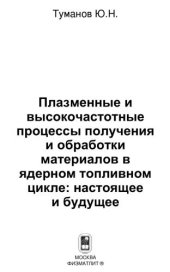 book Плазменные и высокочастотные процессы получения и обработки материалов в ядерном топливном цикле: настоящее и будущее