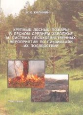 book Крупные лесные пожары в лесном Среднем Заволжье и система лесохозяйственных мероприятий по ликвидации их последствий: монография