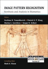 book Image pattern recognition: synthesis and analysis in biometrics