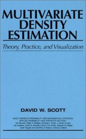 book Multivariate density estimation: theory, practice, and visualization