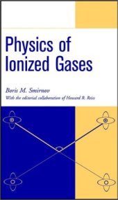 book Physics of ionized gases