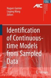 book Identification of continuous-time models from sampled data