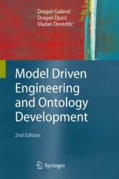 book Model driven engineering and ontology development