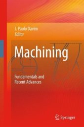 book Machining: fundamentals and recent advances