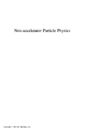 book Non-accelerator particle physics