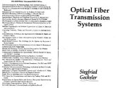book Optical fiber transmission systems